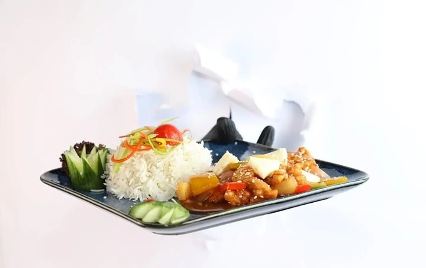 سمك حامض حلو وصفة مميزة من الشيف