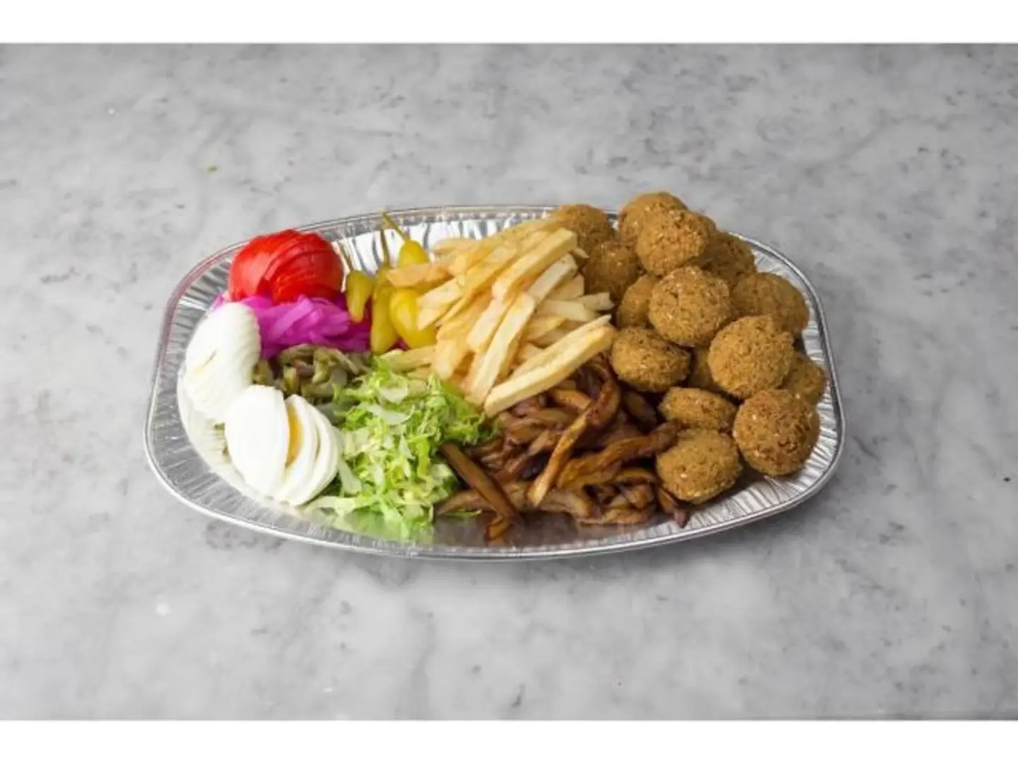 Mixed Falafel Plate