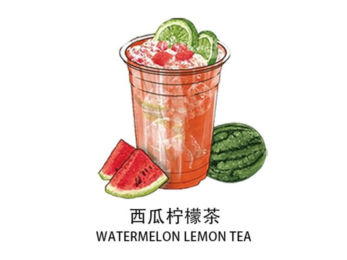 Watermelon Lemon Tea