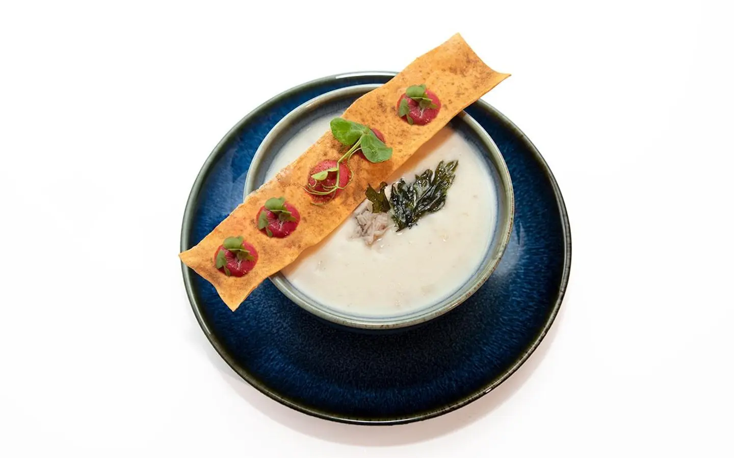 شوربة كريمة الدجاج