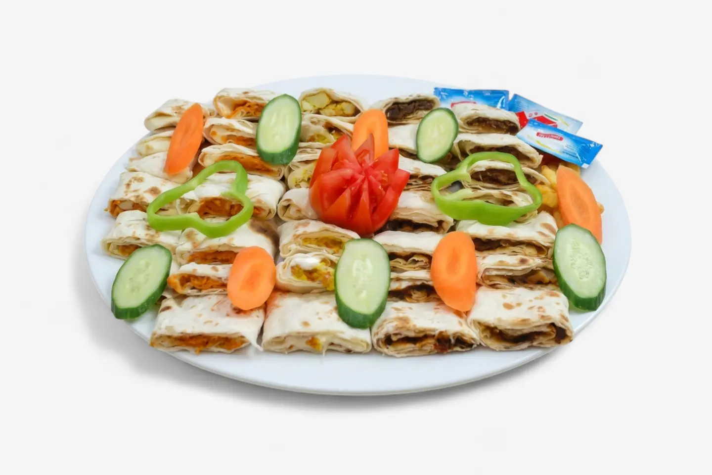 فلافل بالجبن صاج