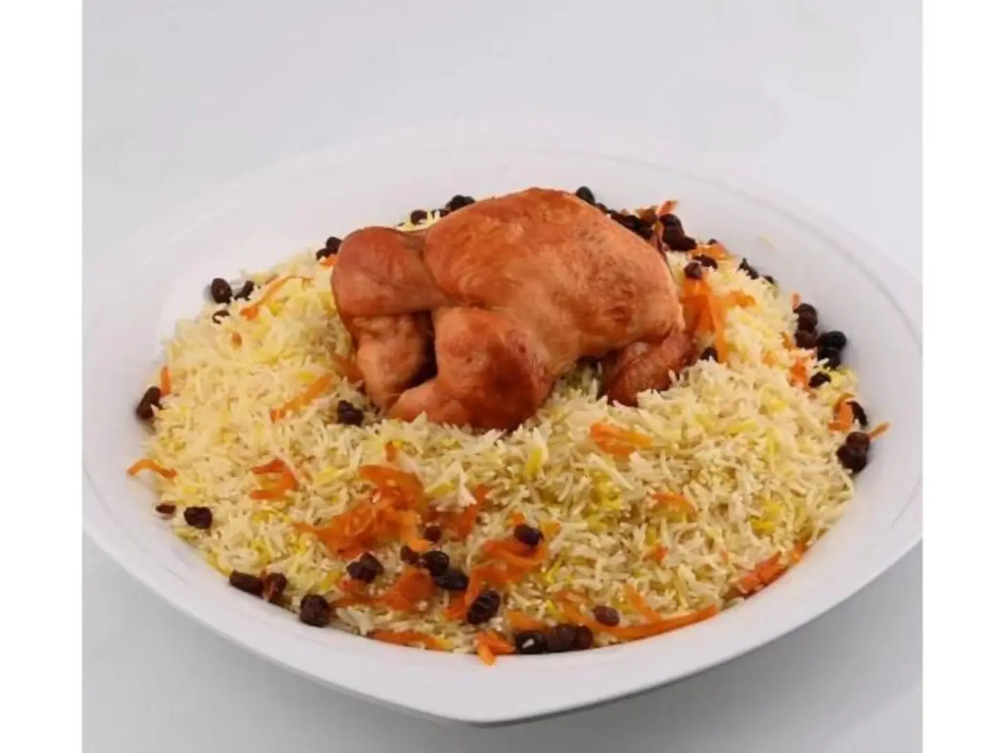 Half Shawaya Chicken With Biryani Rice