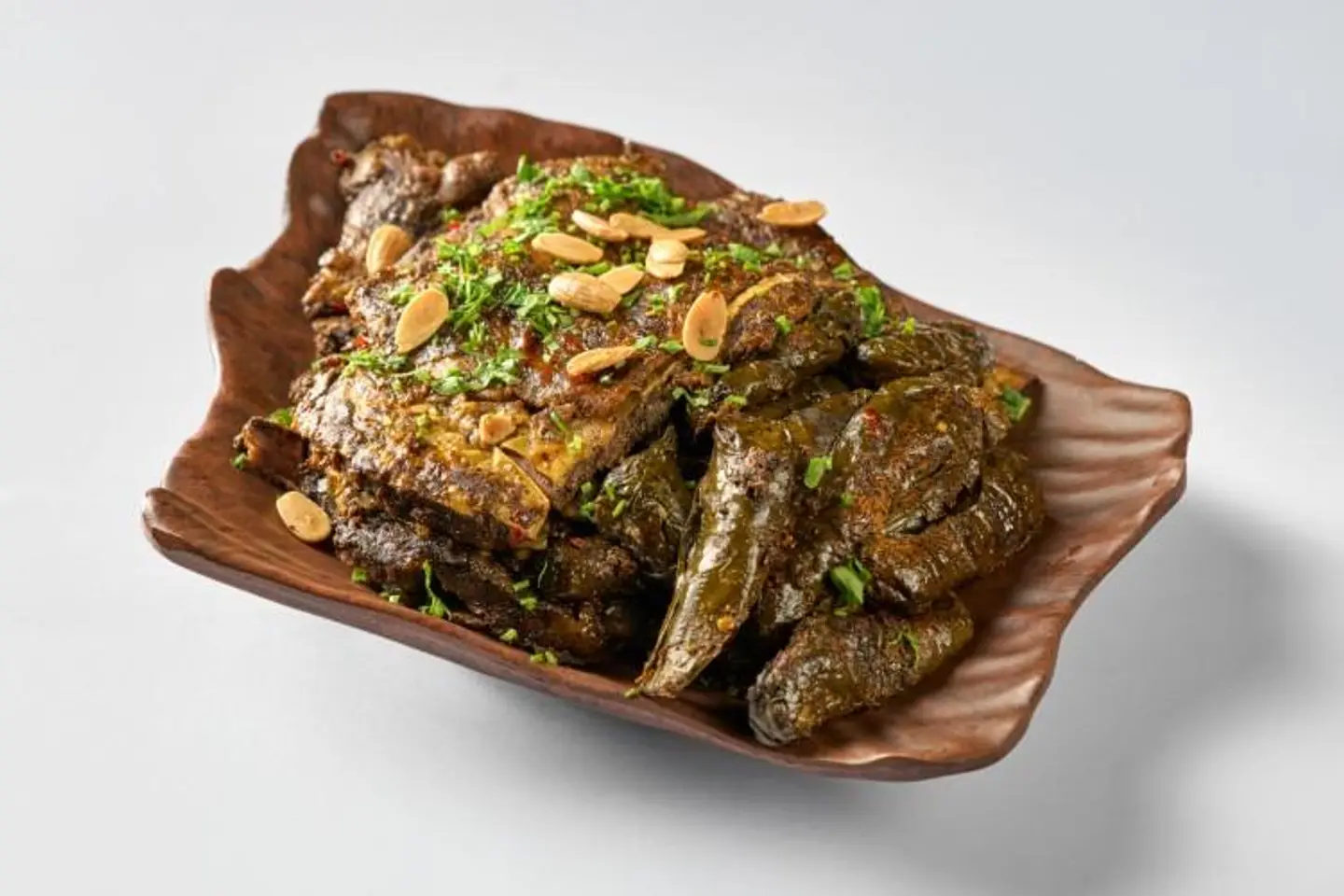 Beef Ribs Stuffed With Grape Leaves