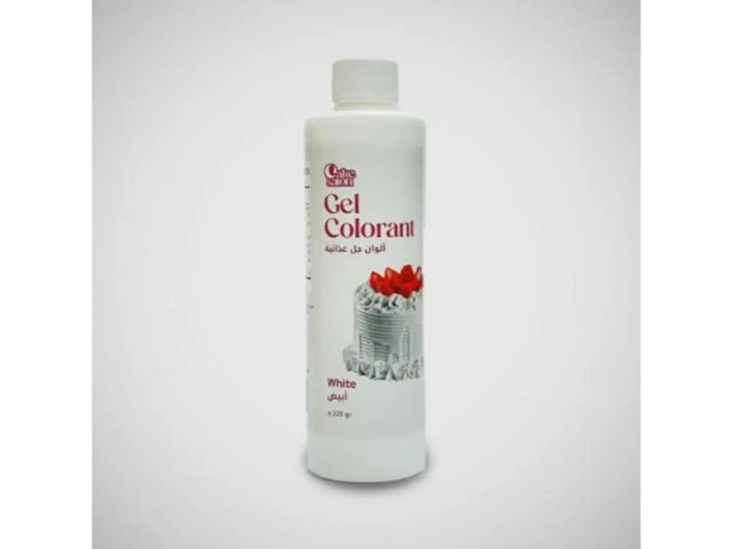 ألوان جل غذائي أبيض 325 جرام