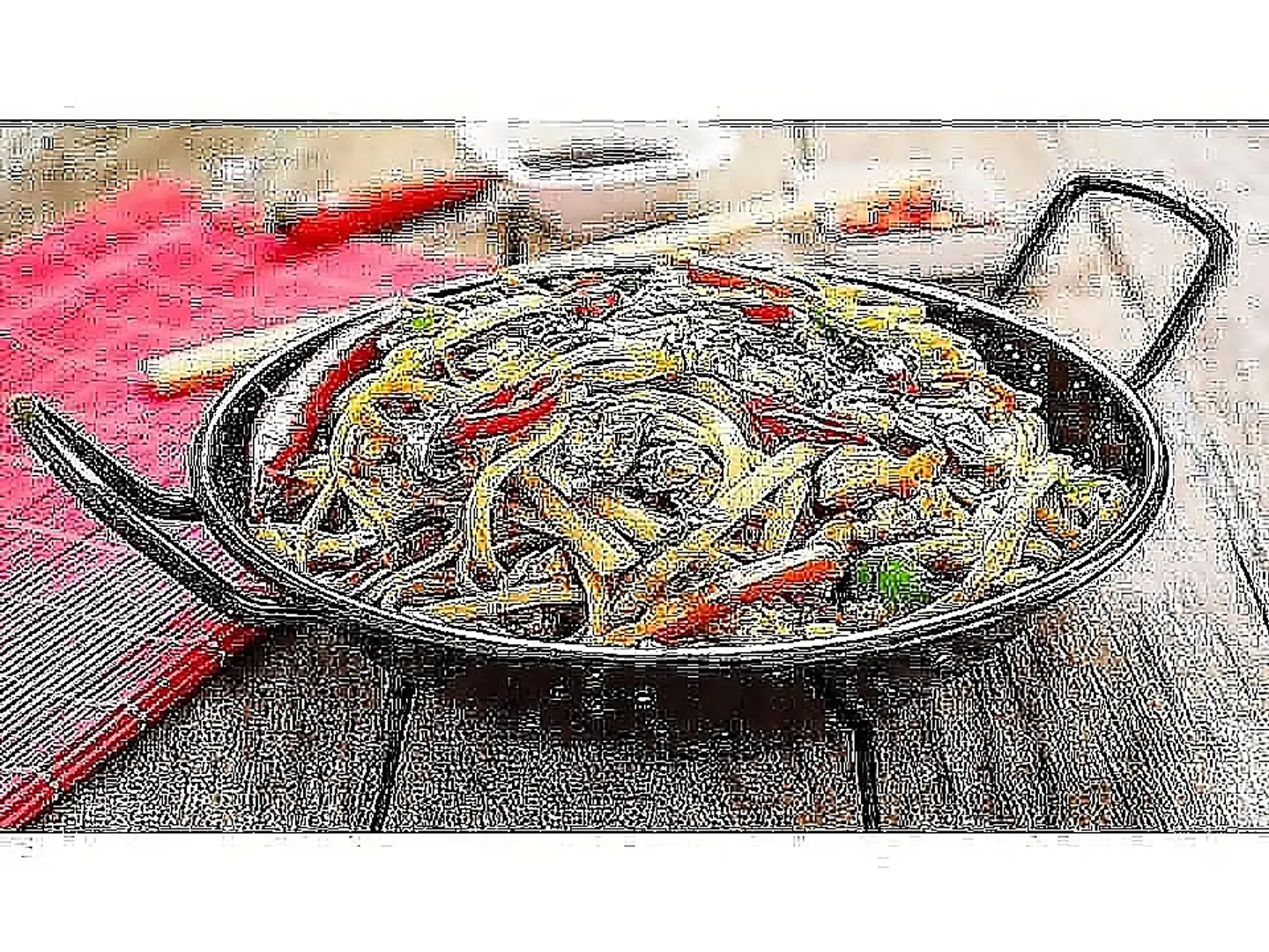 نودلز خضروات