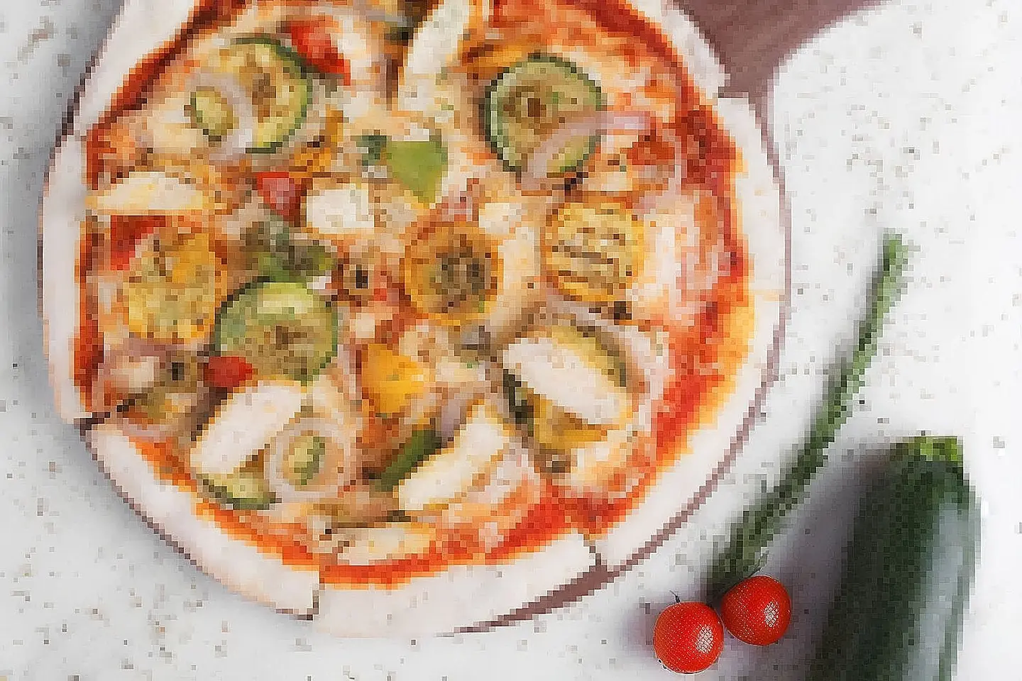 Four Season Chicken Pizza