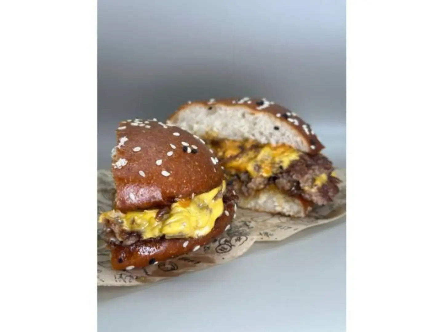 وجبة دبل سماش برجر