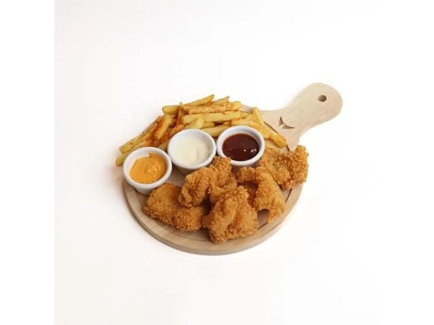 Six Pieces Of Fish Fillet Platter