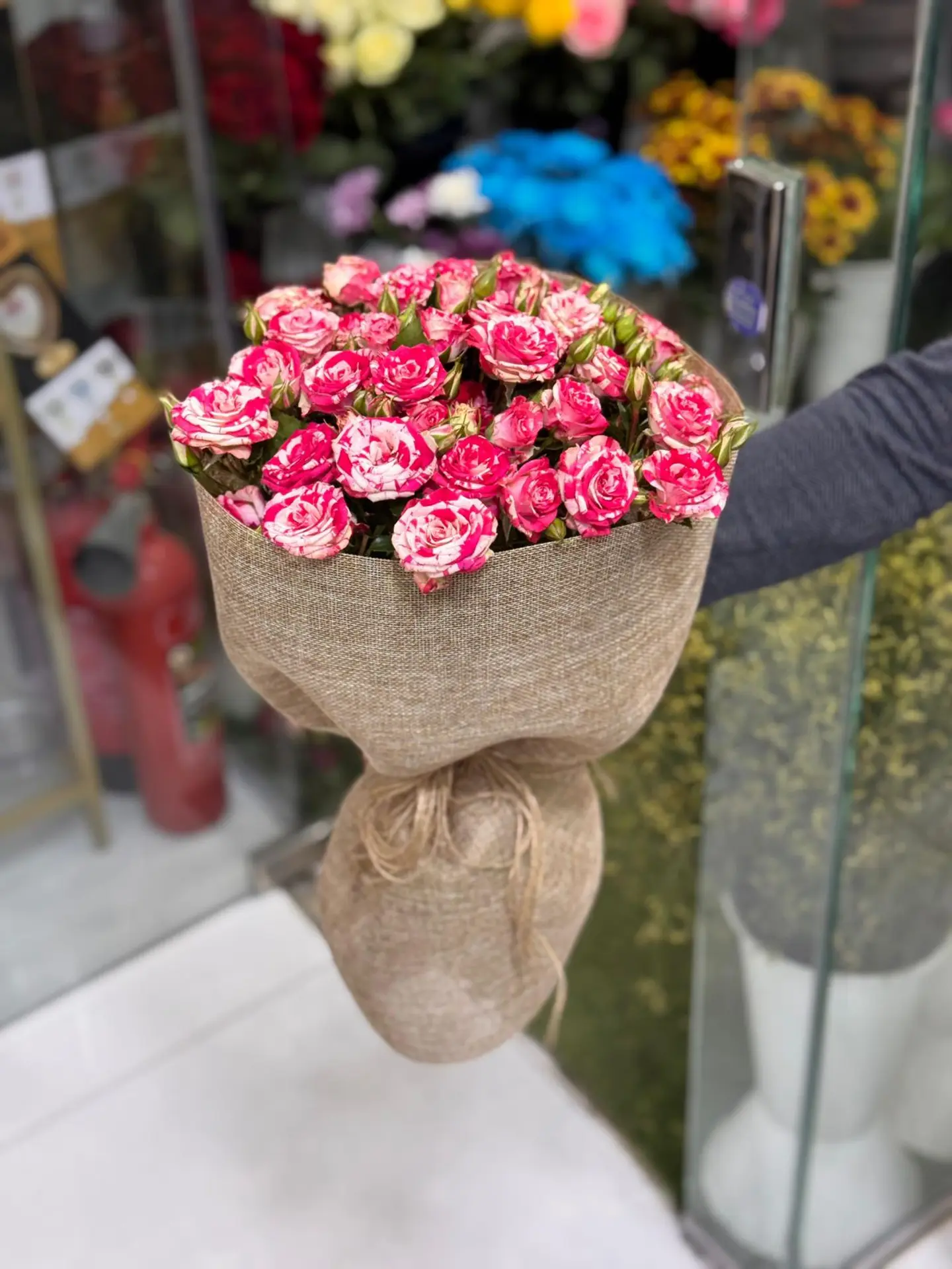 Baby Rose Passion Bouquet