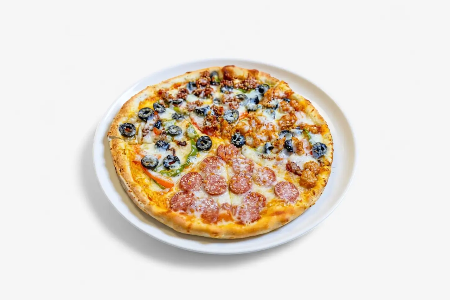 Small Four Seasons Pizza