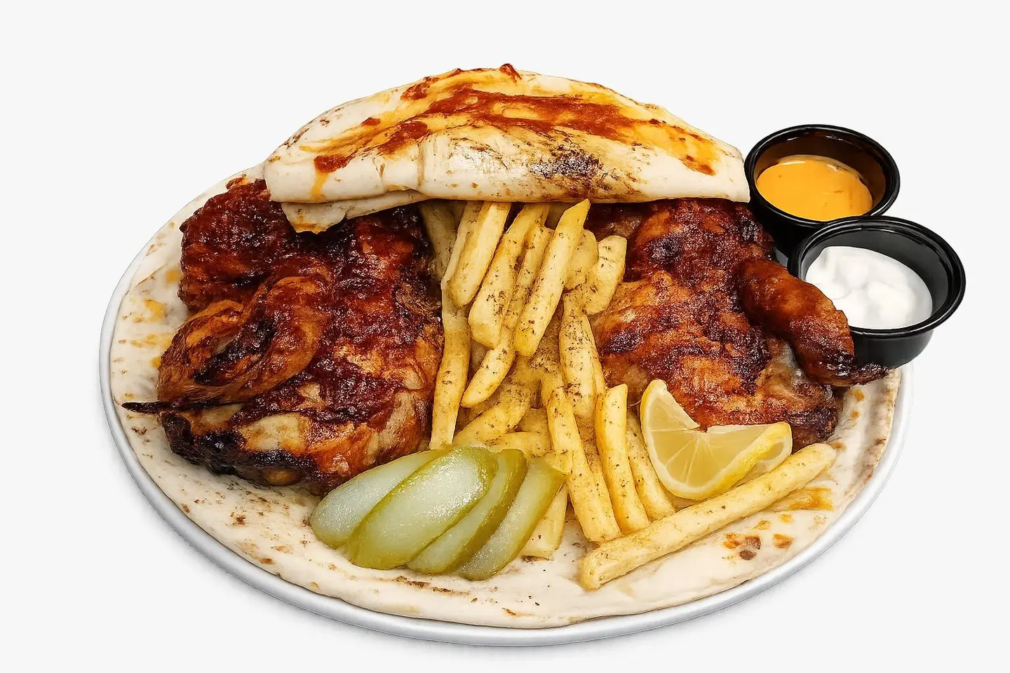 فروج شامى نصف حبة