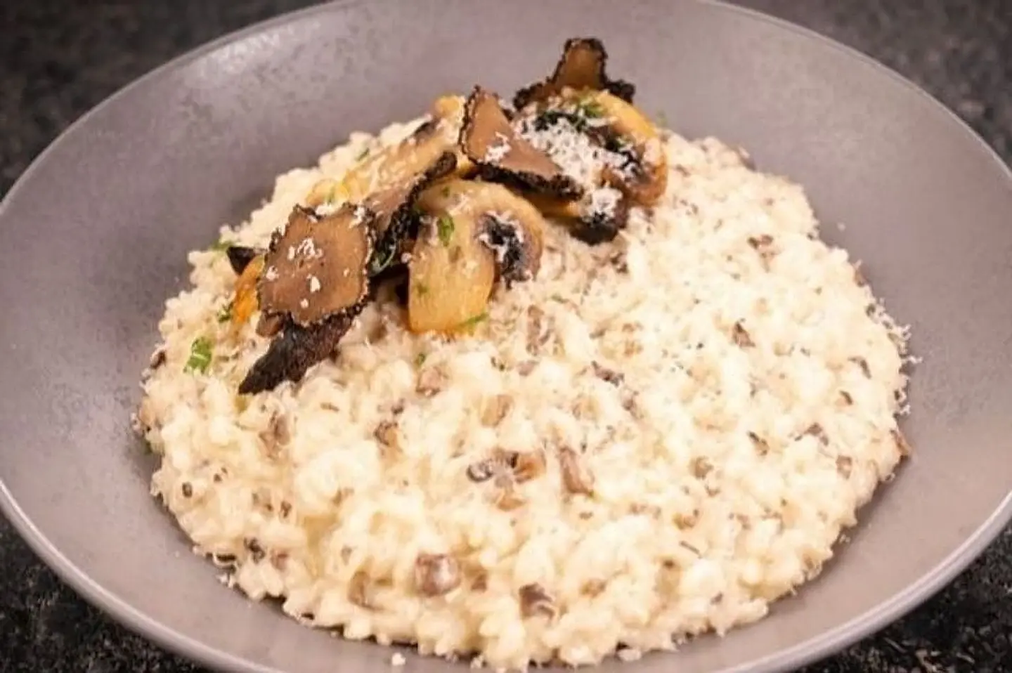 Truffle Chicken Risotto