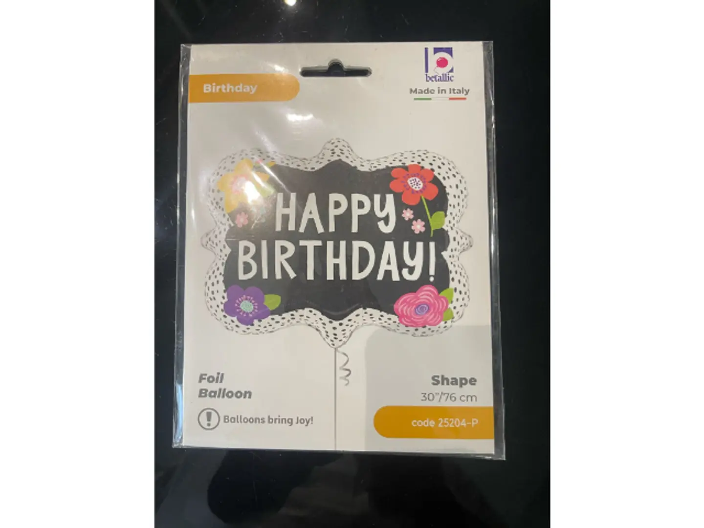 بالون عيد ميلاد ١٩