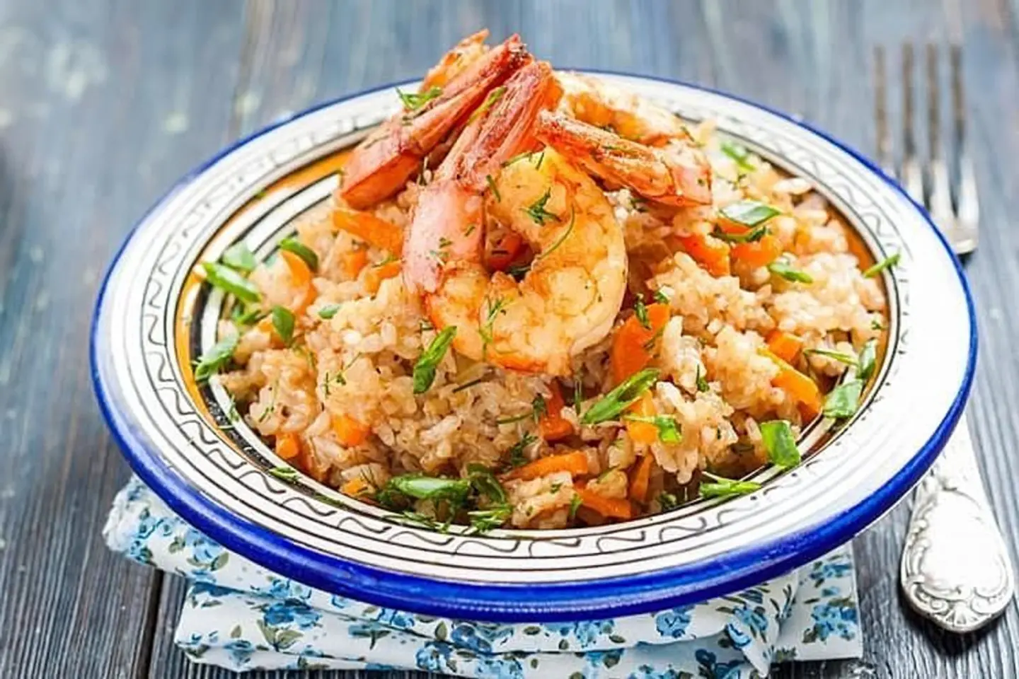 Chinese Fried Rice With Shrimp