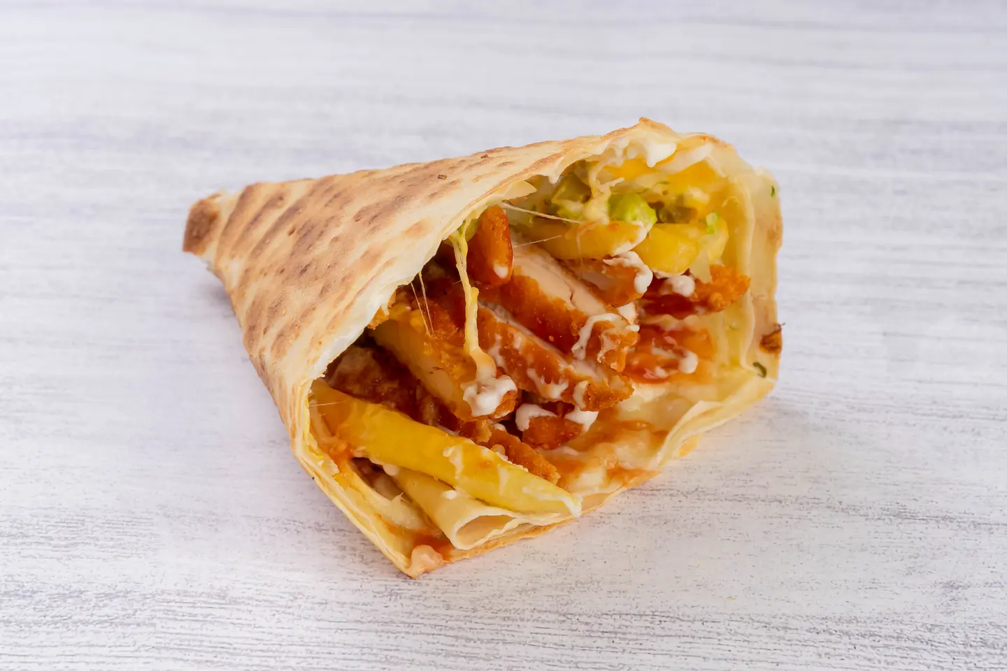 كريب برجر دجاج