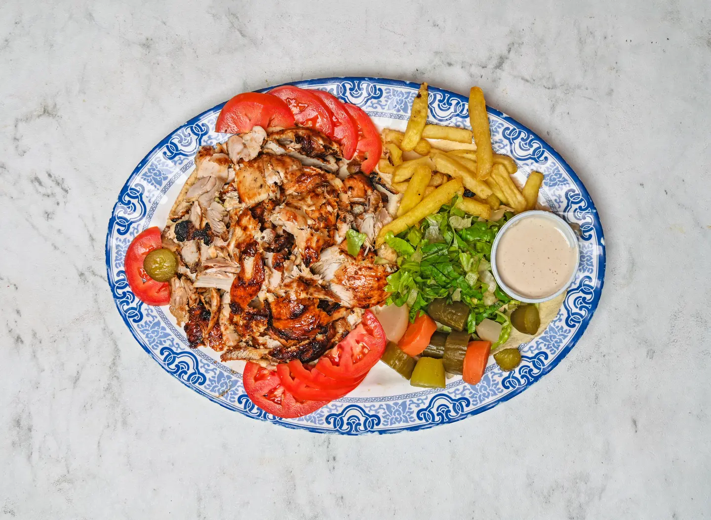 Chicken Shawarma - Chicken Shawarma Plate