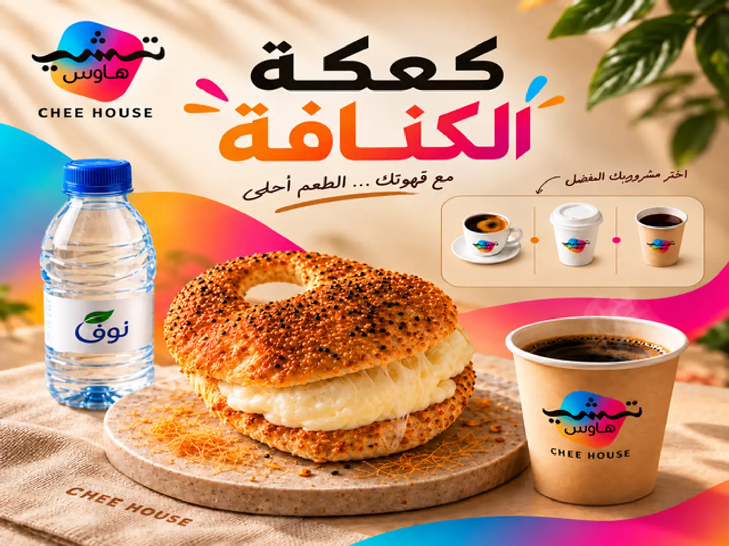 National Day Special   Kunafa Cake - Original Dough Kunafa Cake