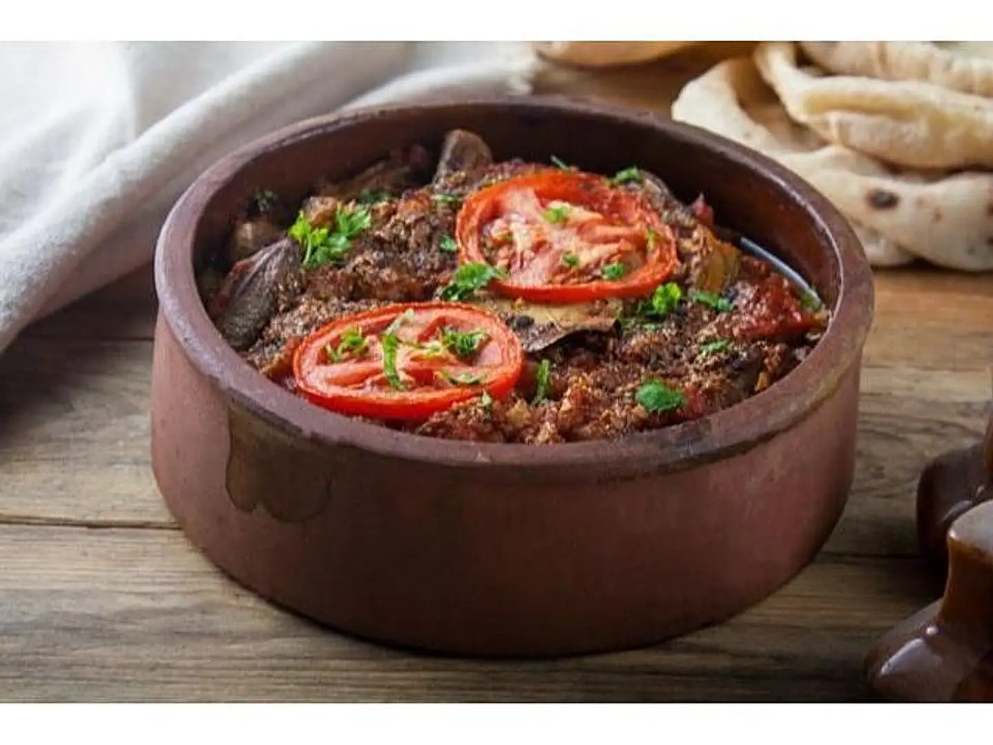 طاجن لحم بالخضار