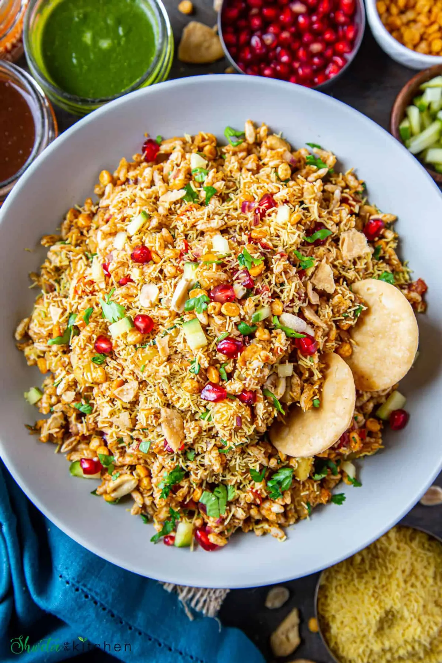 قطع الارز مع الصوص