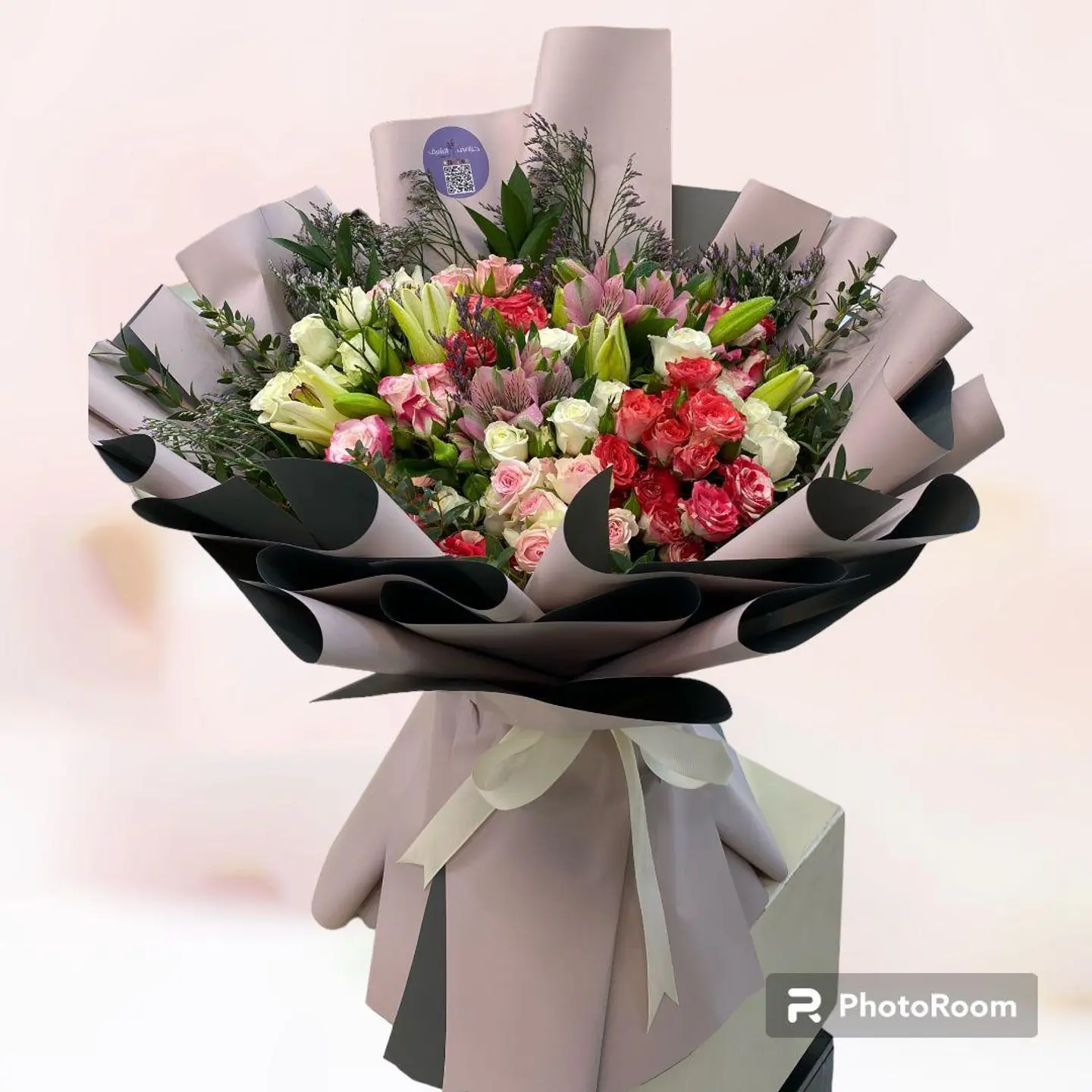 بوكيه ورد خزامى 40