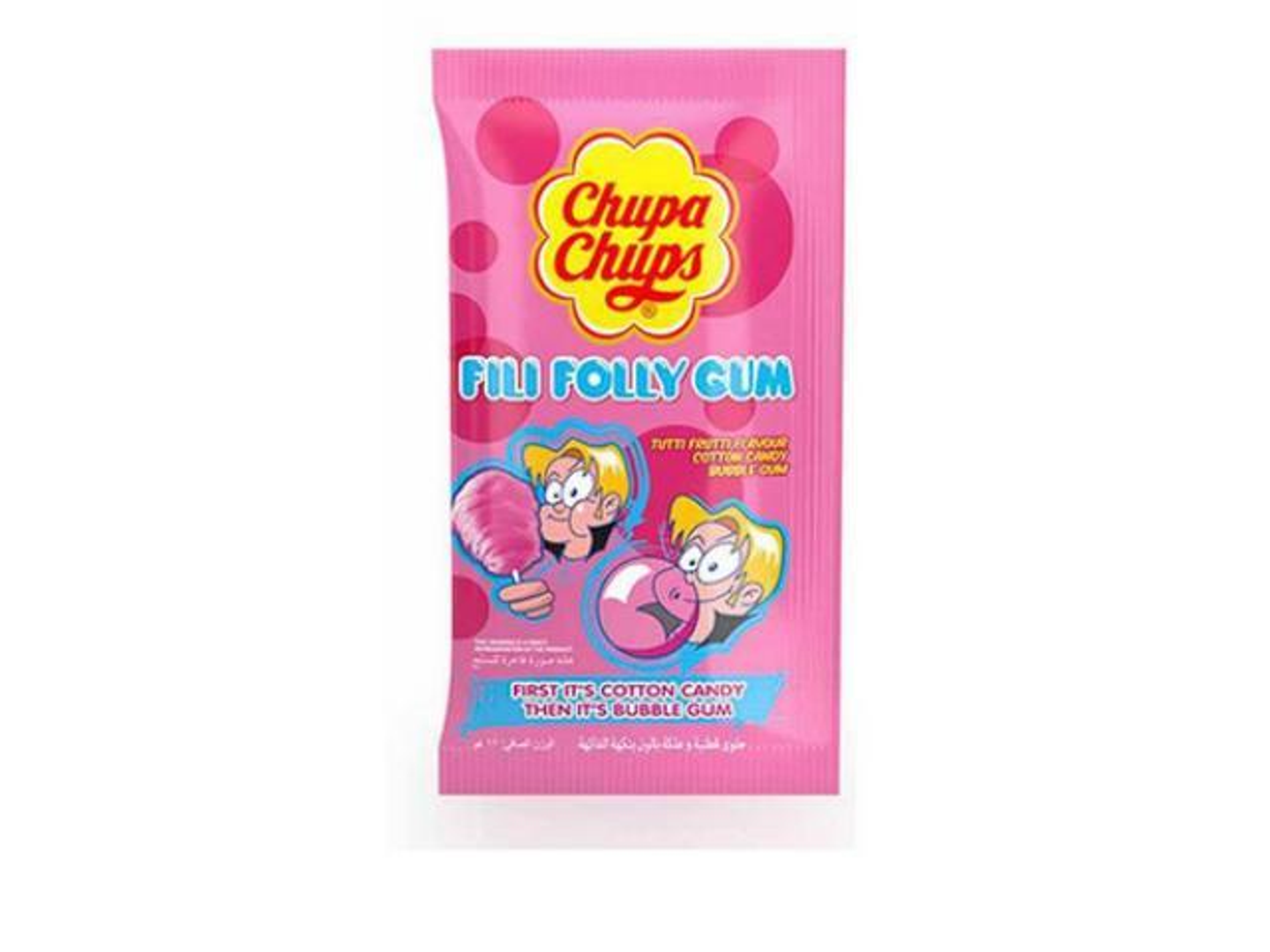 Big Pebble Pepper Cotton Candy With Fruits 11g