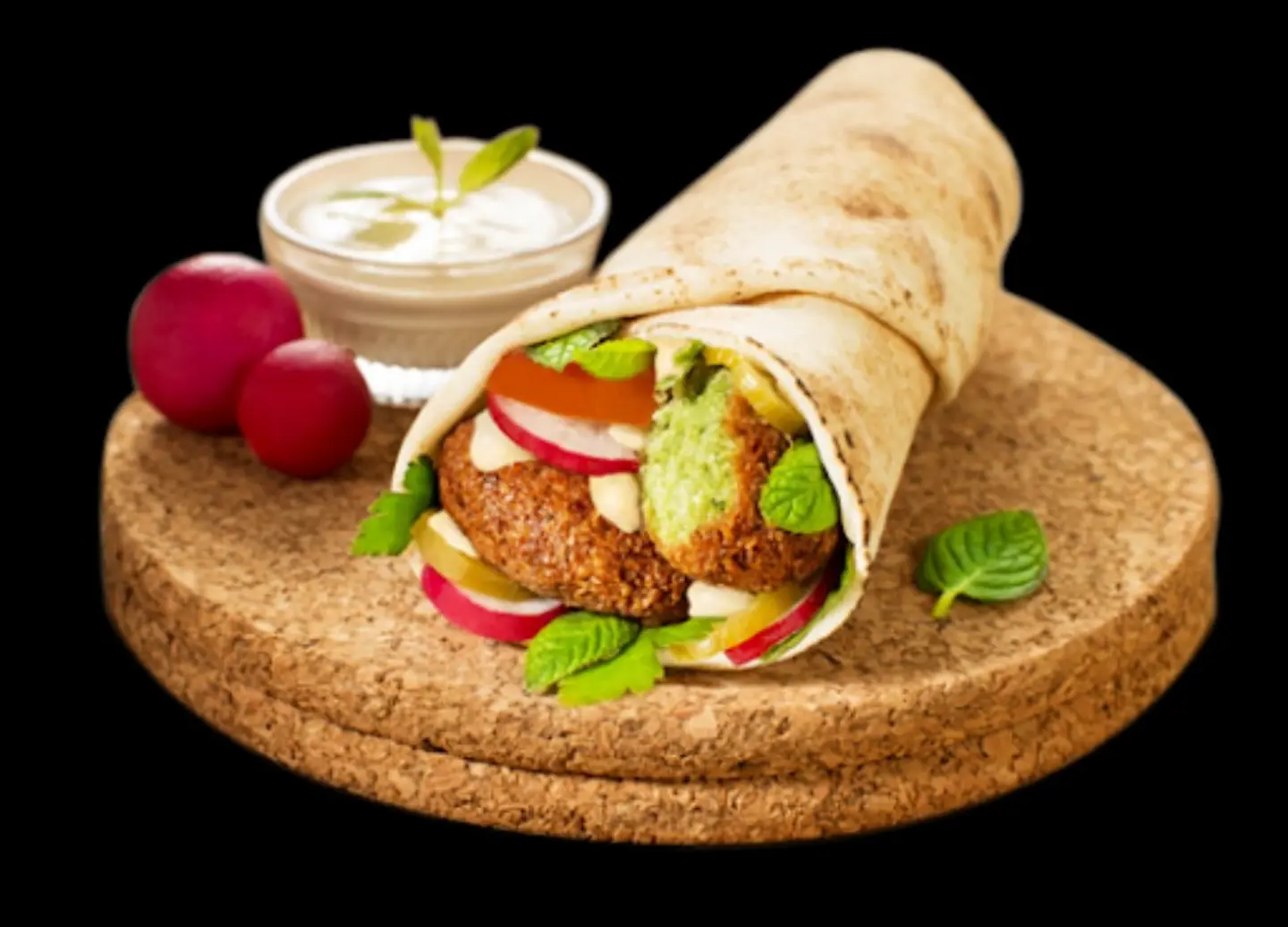 Mix Falafel In Regular Bread