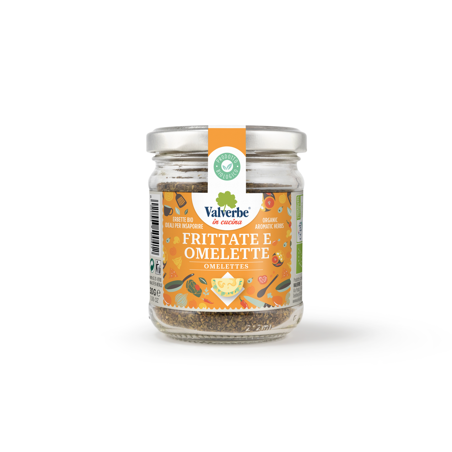 Valverbe Herbs For Omelette Organic 30g.