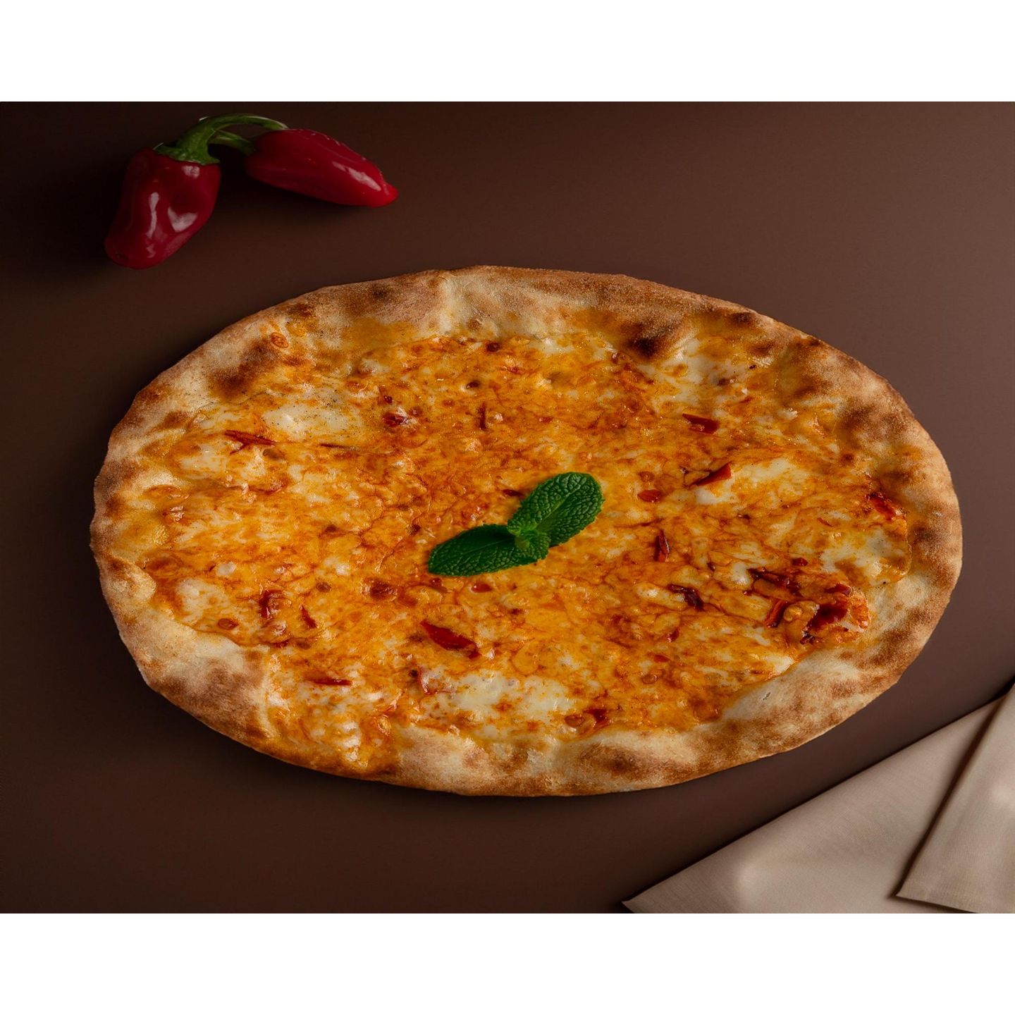 Spicy Cheese Manoushe