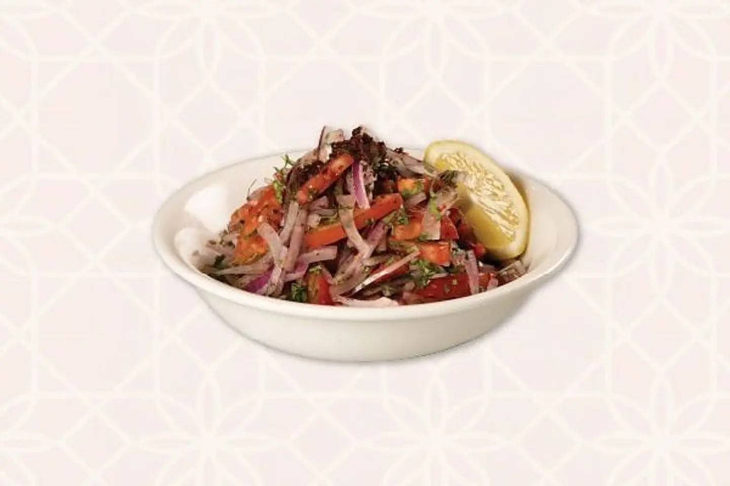 سلطة طماطم بالبصل