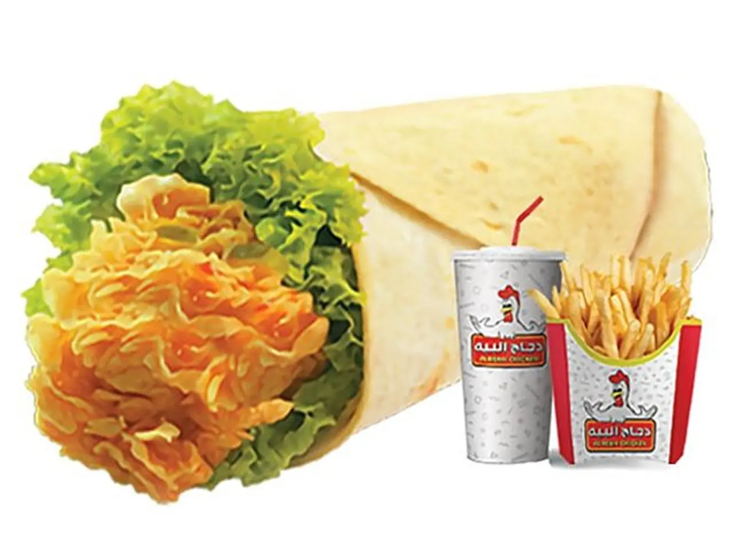 Chicken Wrap Combo