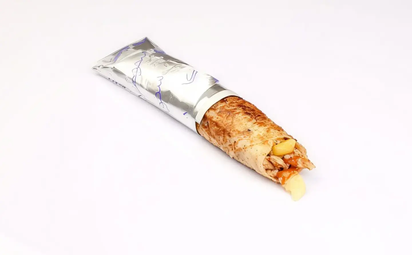 شاورما دجاج صاج