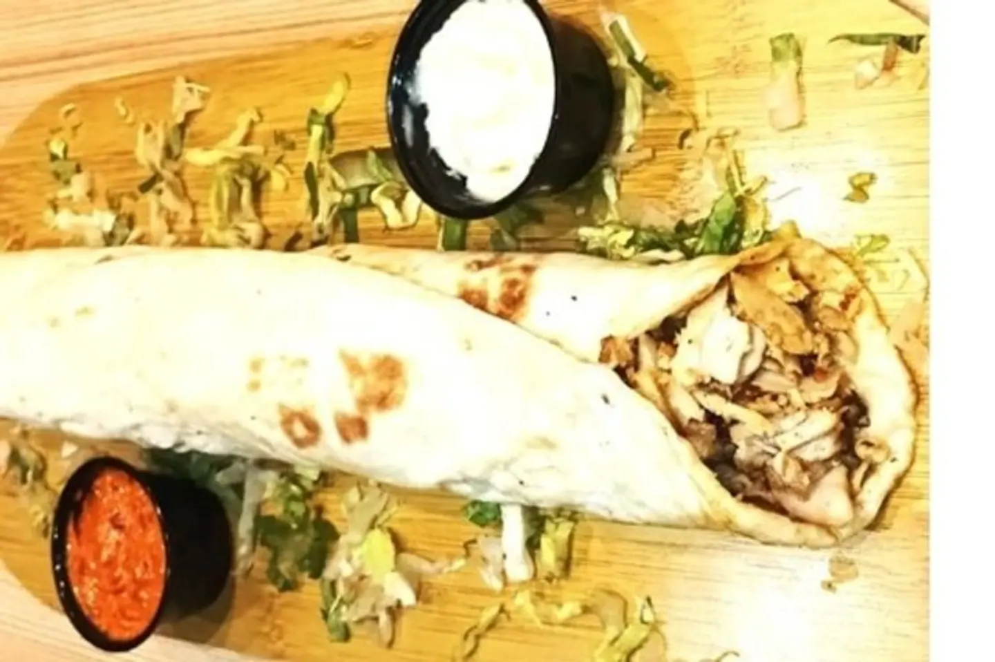 Shawarma Sarukh Chicken With Cheese