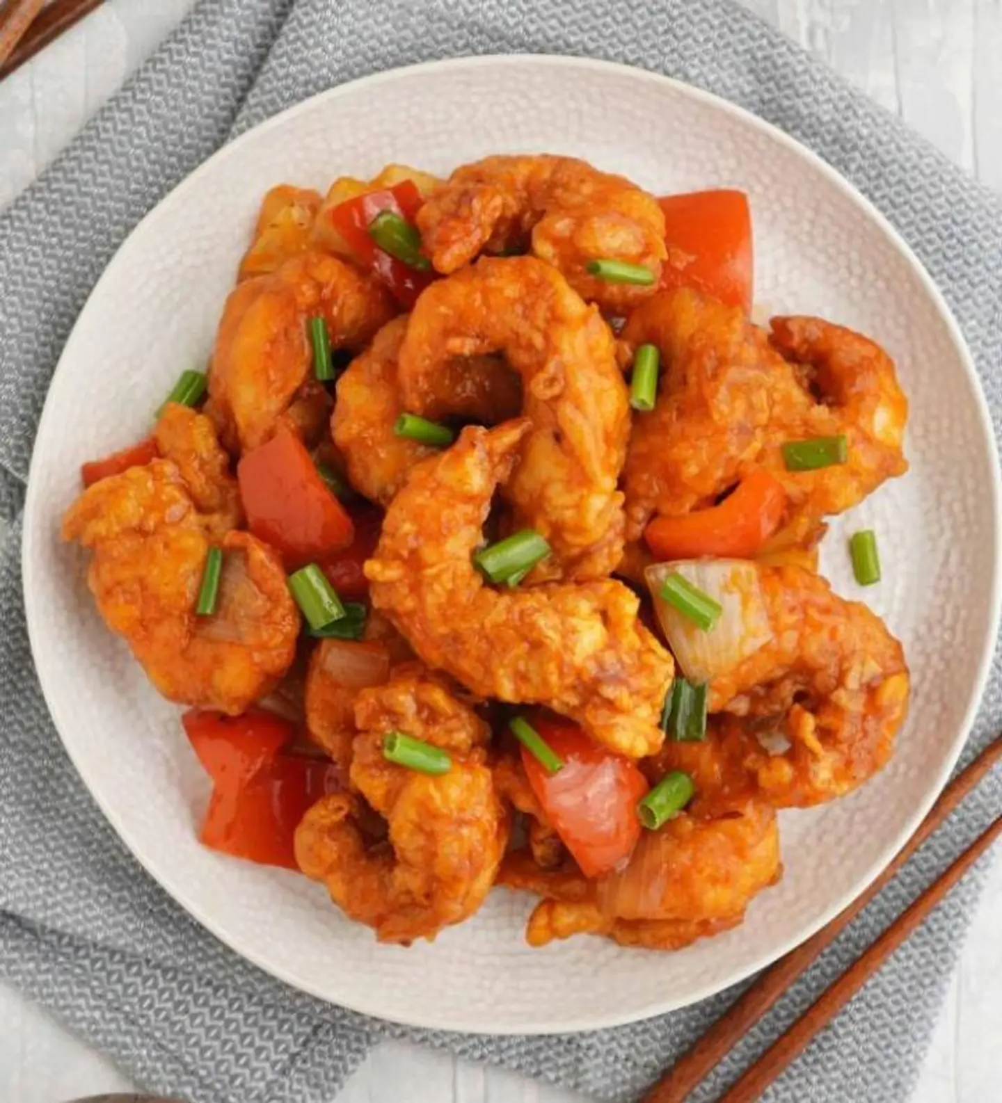 Sweet And Sour Prawns