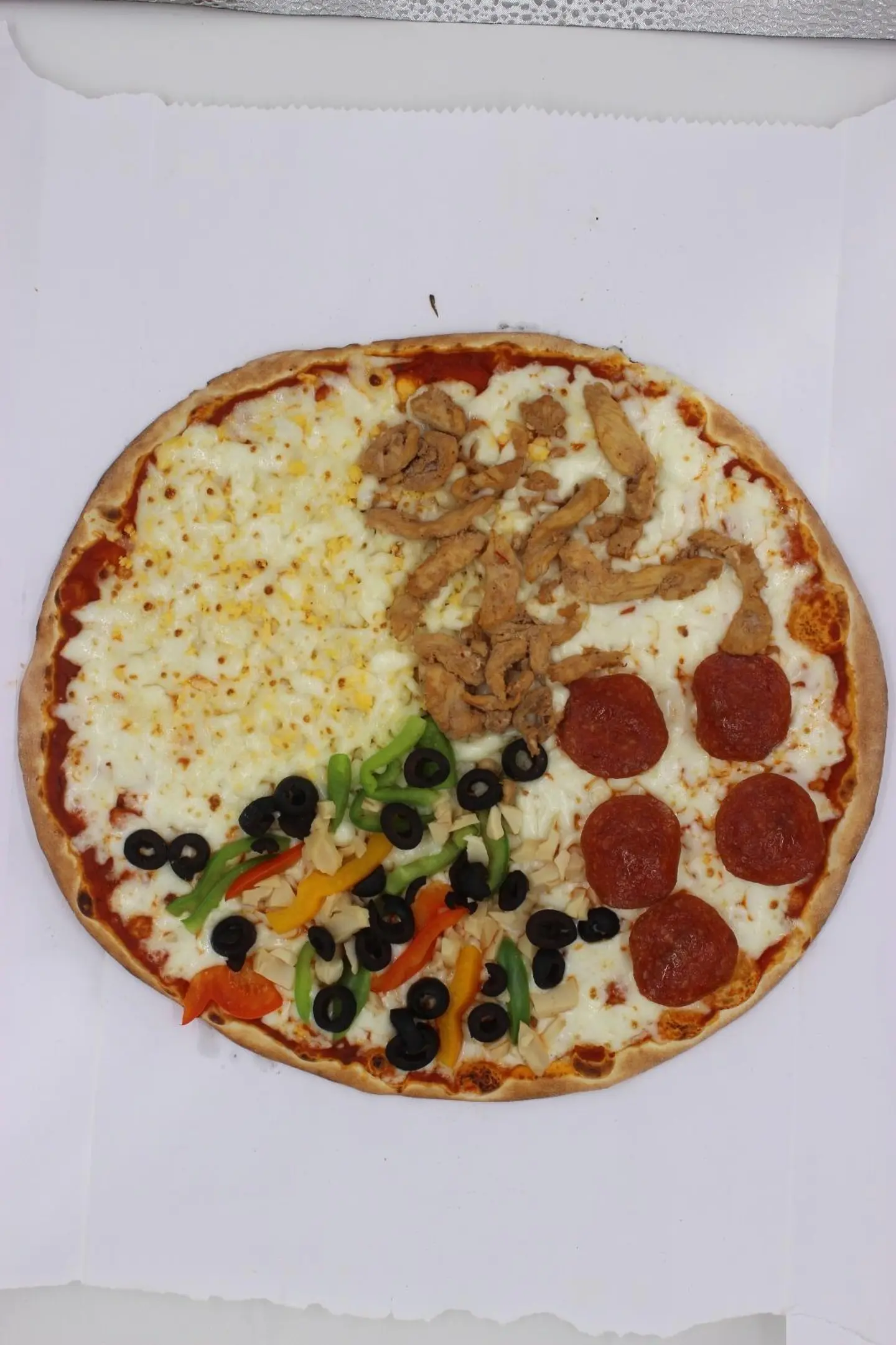 بيتزا مشكل كبير