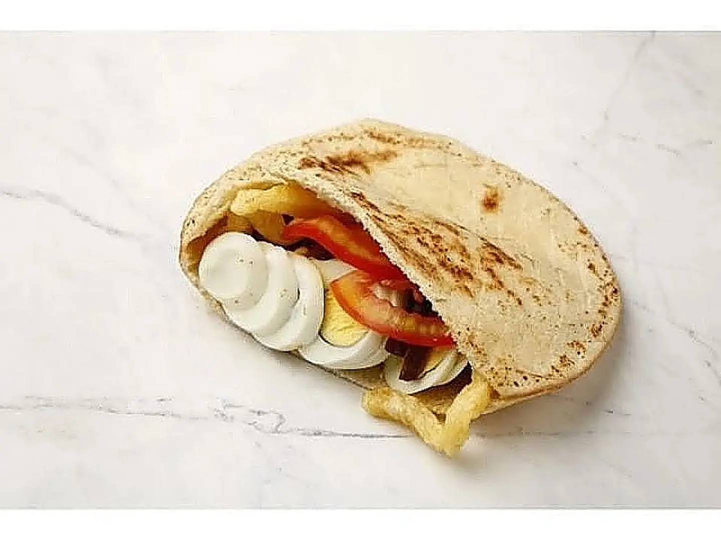 Egg And Hummus Falafel