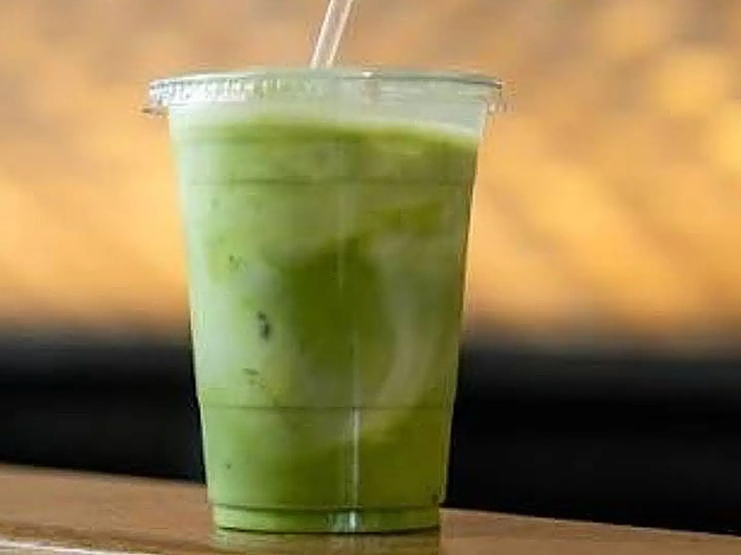 Ice Matcha Tea Latte
