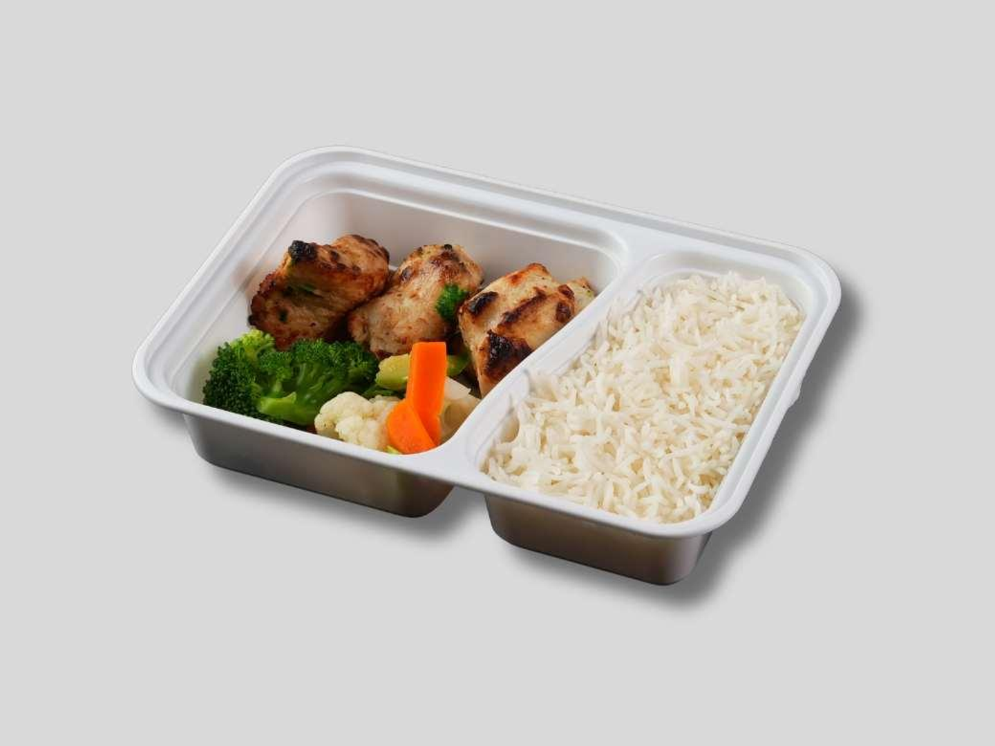 وجبة أرز أبيض مالاي