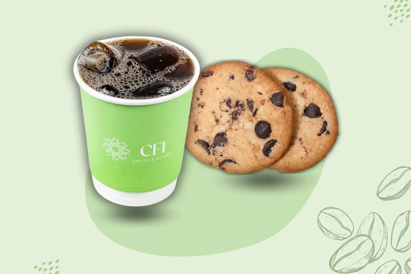 Coffee Of The Day, Two Cookies