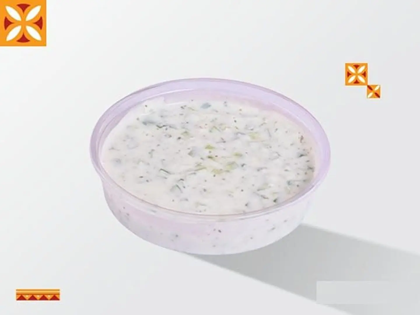 سلطة خيار باللبن