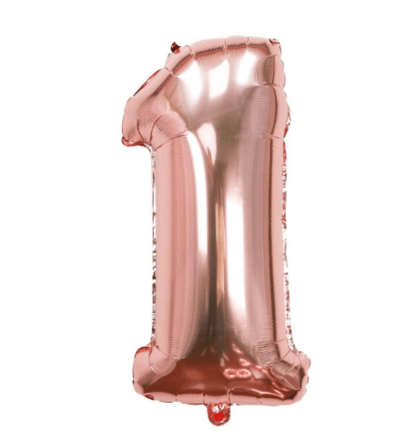 Number 1 Rose Gold Balloon