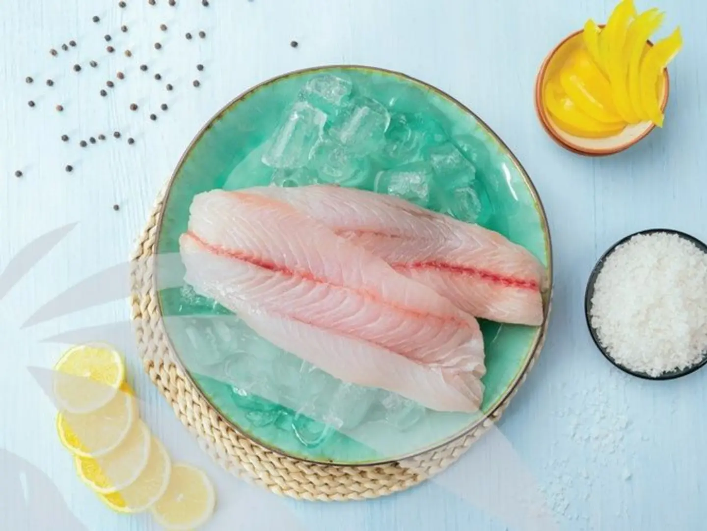 فليه سيباس بدون جلد 250 جرام