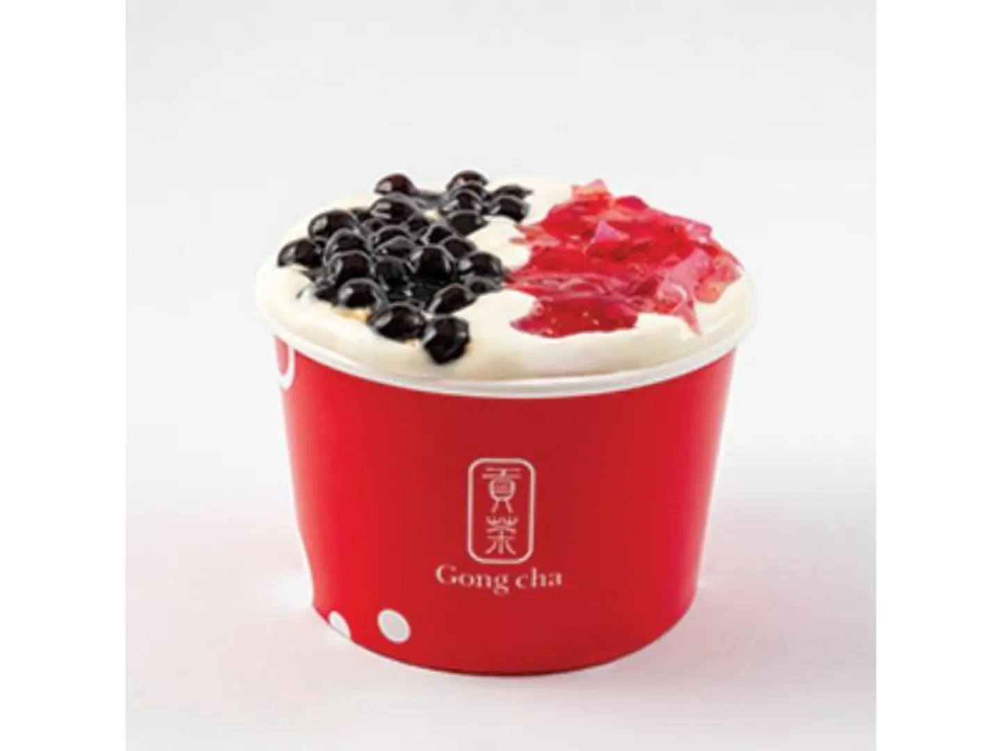 Strawberry Crème Boba - Small