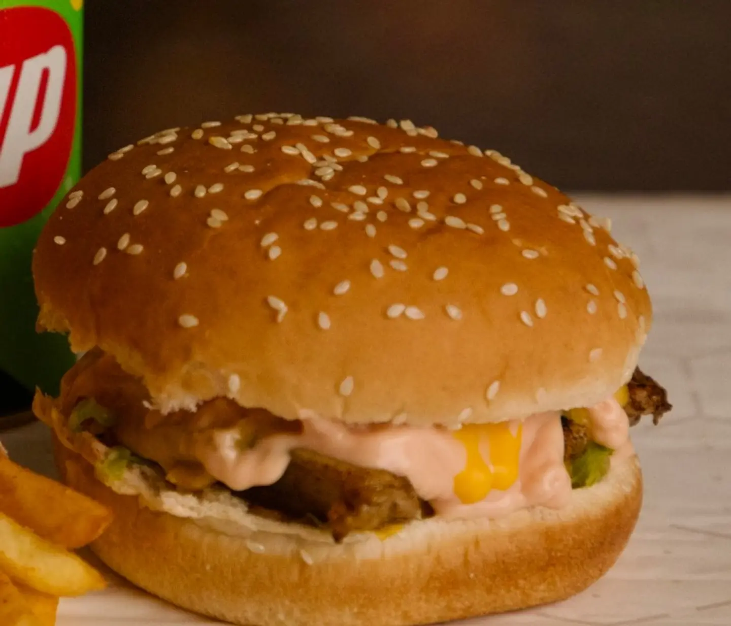 Fried Chicken Burger