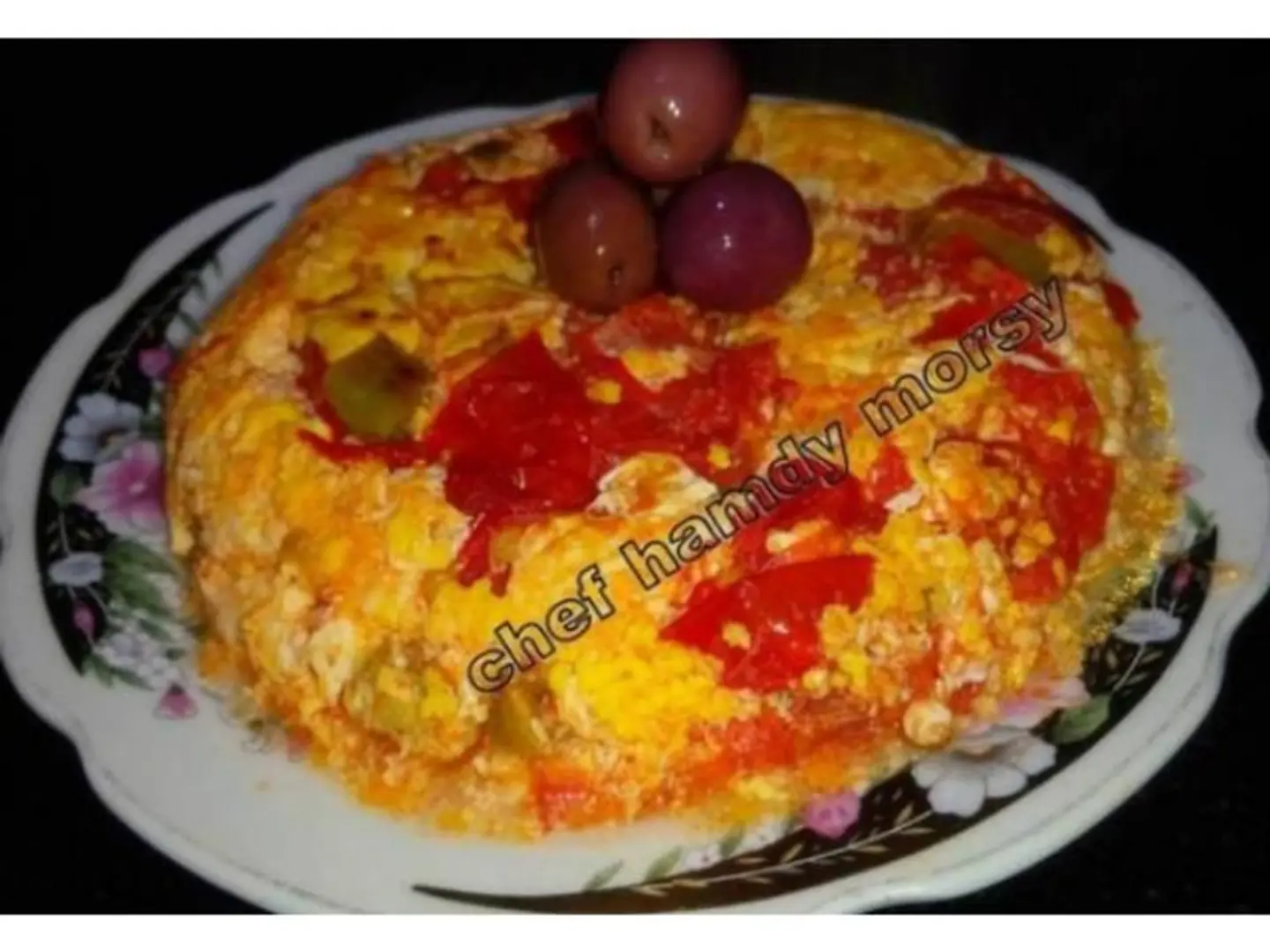 شكشوكة مقلوية جبن