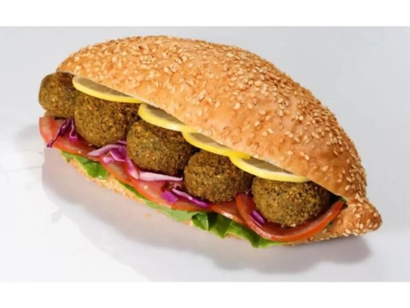 ساندوتش مشكل فلافل