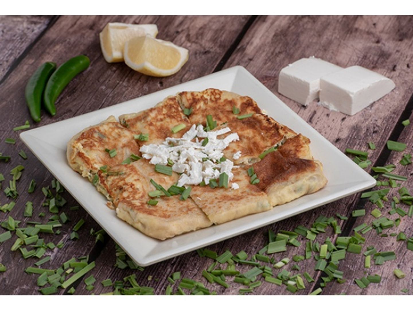Vegetable Cheese Mutabbak