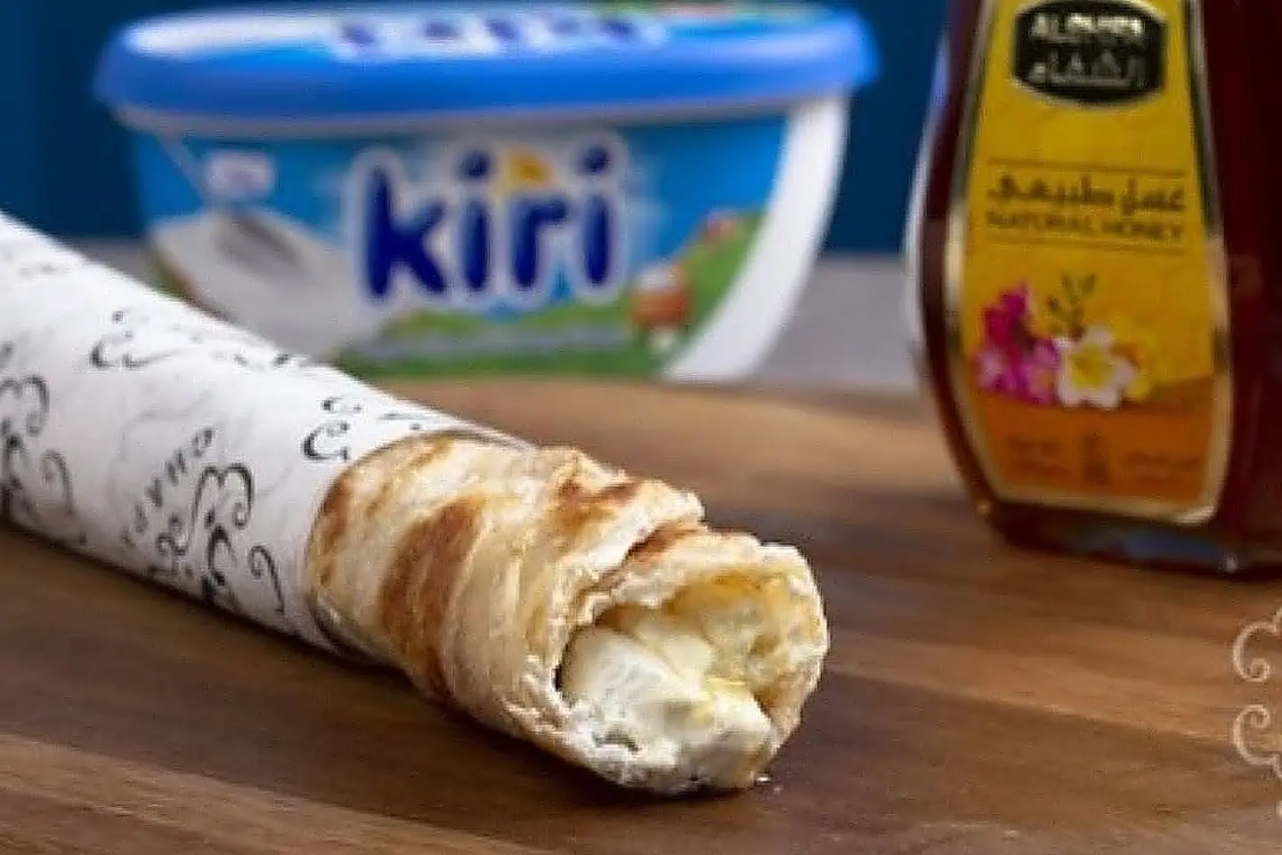 Chapati With Honey And Cheese