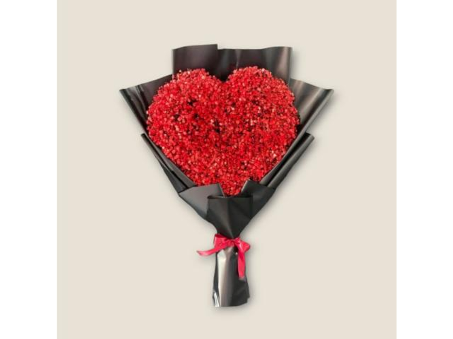 Gypsophila Heart Bouquet