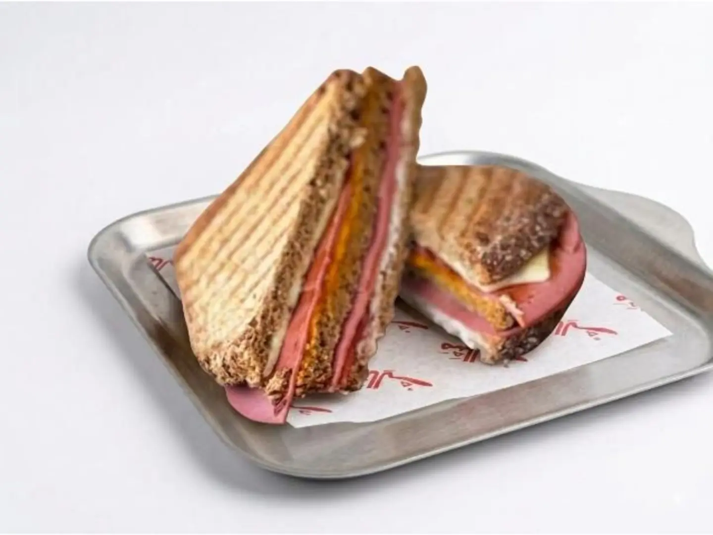 Beef Mortadella Toast Sandwich