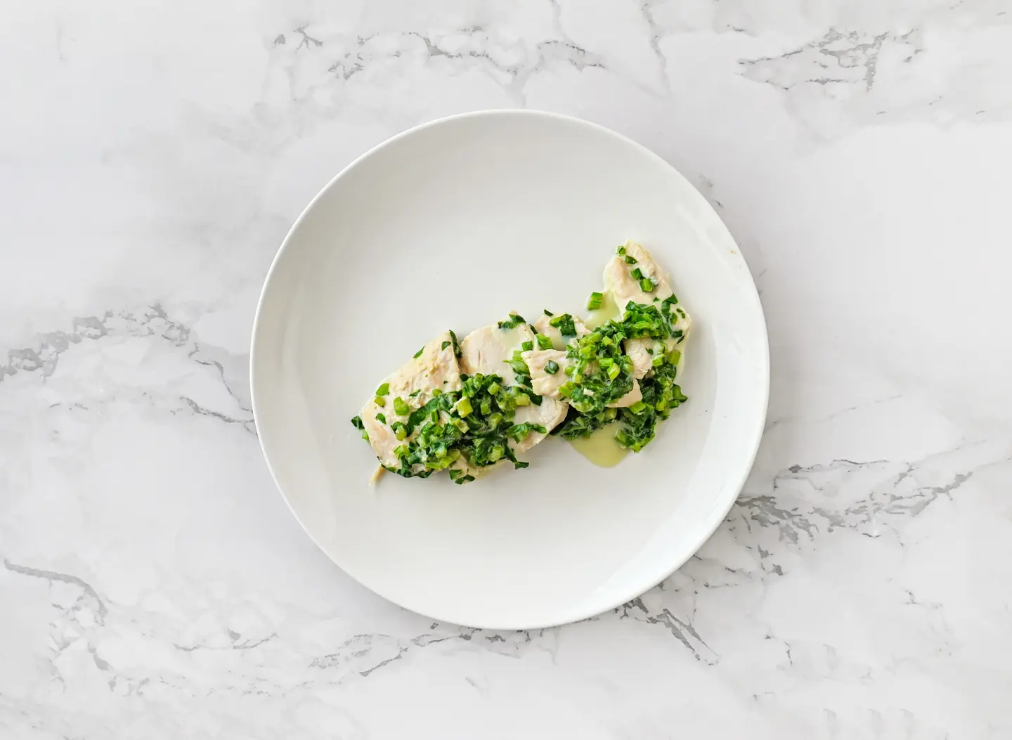 Chicken With Spinach